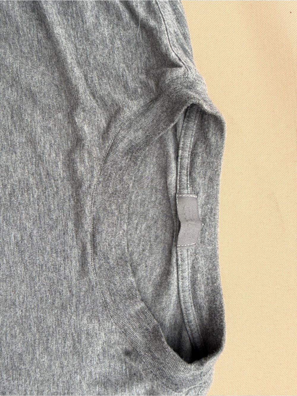 SKIMS Women’s Classic Crew Neck Long Sleeve Shirt - Gray 2X - Picture 3 of 3